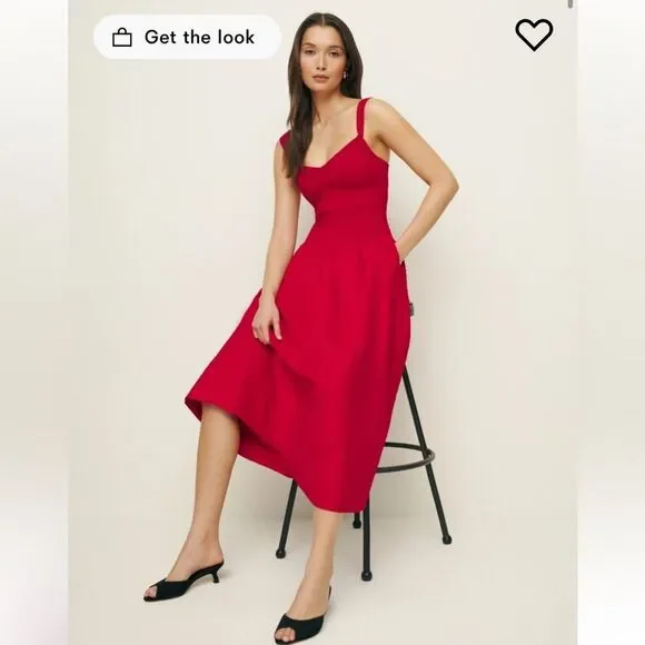 yellow a line midi dress Larson Dress | A-line Midi Dress
